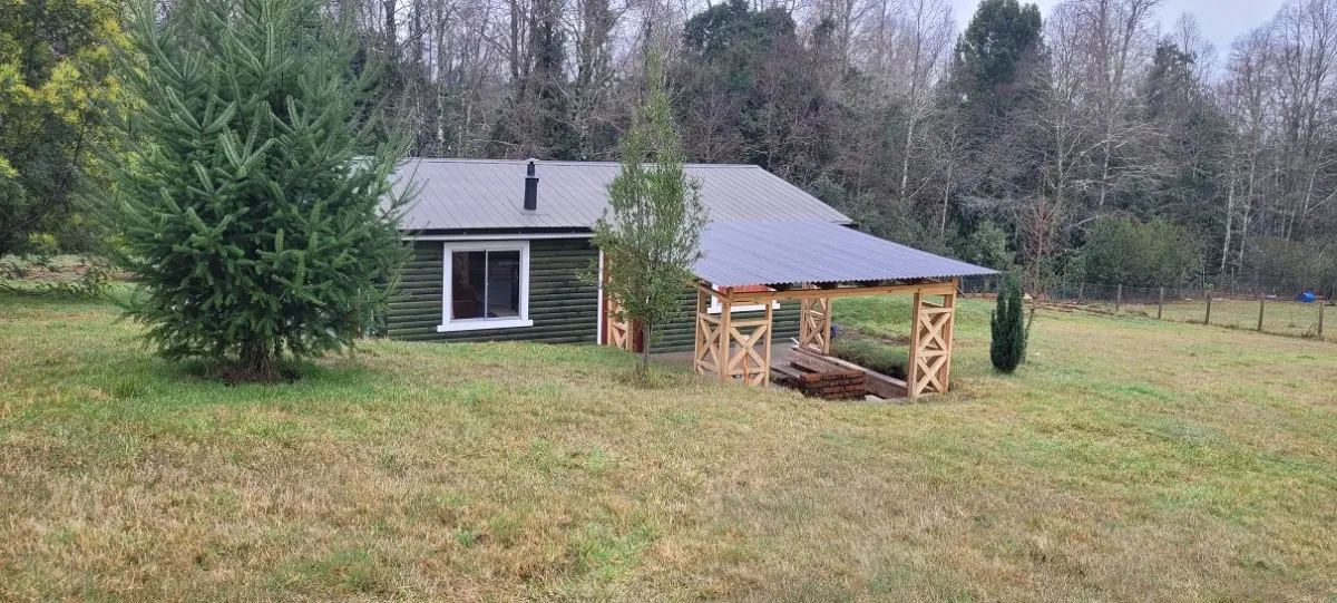 Parcela de 5.000 m² con casa en Ñancul Sur, a 15 minutos de Villarrica