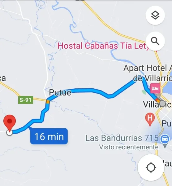 Parcela de 5.000 m² a 9,5 km de Villarrica, con camino asfaltado hasta el terreno — foto 4/4