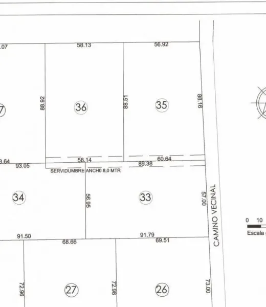Parcela de 5.200 m² en Lliu Lliu Bajo, a 12,5 km de Villarrica, urbanizada — foto 3/6