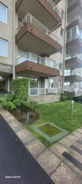 Departamento de 60 m² en primer piso, condominio Altos de Villarrica
