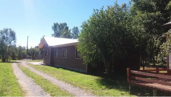 Parcela de 5.000 m² con casa y cabaña en condominio Río Azul, Villarrica — foto 3/8