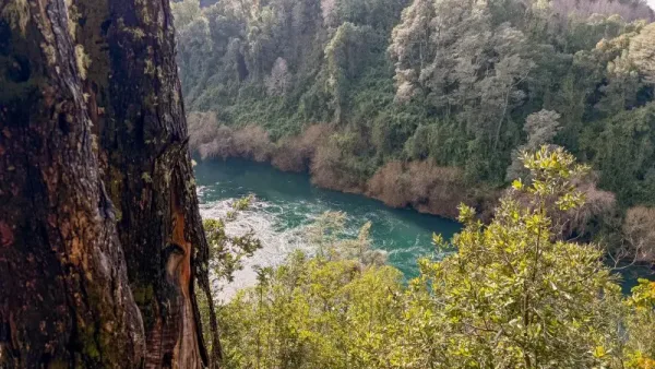Parcela de 5.000 m² en Putúe Alto, Villarrica, junto al río Toltén y con vista al volcán — foto 5/9