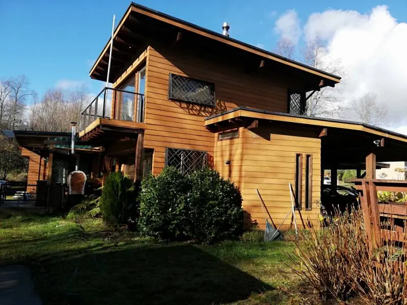 Parcela de 5.154 m² con dos casas y bosque nativo en Villarrica